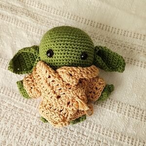 Crochet Mandalorian Star Wars Stuffed crochet character Handmade